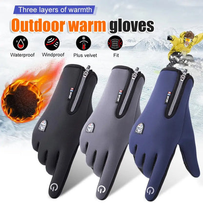 Winter Warm Ski Gloves